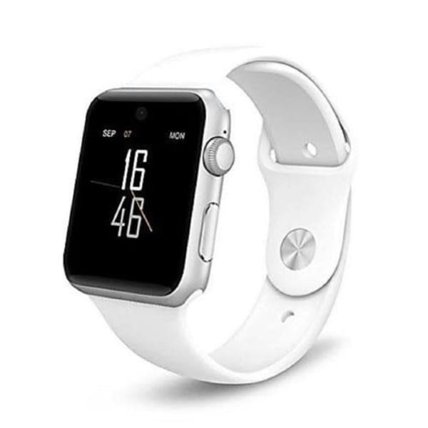 A1 Smartwatch With Sim And Memory Card Slot- White